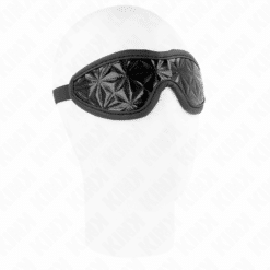 KINK - VENDA CON PATRÓN DE DIAMANTES NEGRO 20.5 x 6 CM - piKanteo | Despierta tu lado más piKante