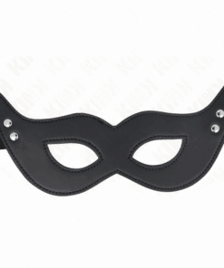 KINK - MÁSCARA DE POLIPIEL CON REMACHES MODELO 1 26 x 8 CM