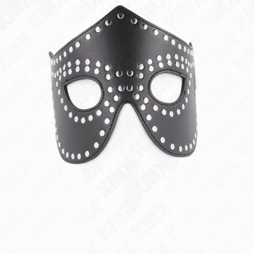 KINK - MÁSCARA DE POLIPIEL CON REMACHES MODELO 2 30 x 12 CM - Imagen 3