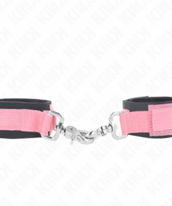 KINK - MUÑEQUERAS NEOPRENO AJUSTABLE ROSA AJUSTABLE 22-34 CM