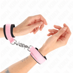 KINK - MUÑEQUERAS NEOPRENO AJUSTABLE ROSA AJUSTABLE 22-34 CM - piKanteo | Despierta tu lado más piKante