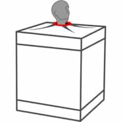 SECRET DOME - KINK CLUB CABINA BUKKAKE NEGRO & ROJO - piKanteo | Despierta tu lado más piKante