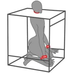 SECRET DOME - KINK CLUB CABINA BUKKAKE NEGRO & ROJO - piKanteo | Despierta tu lado más piKante