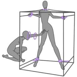 SECRET DOME - KINK CLUB CABINA SCANDALE MORADO - piKanteo | Despierta tu lado más piKante