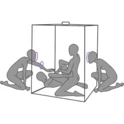 SECRET DOME - KINK CLUB CABINA SCANDALE MORADO - piKanteo | Despierta tu lado más piKante