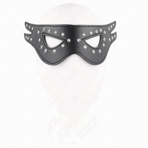 KINK - MÁSCARA DE POLIPIEL SEXY MODELO 2 27 x 13 CM - Imagen 2