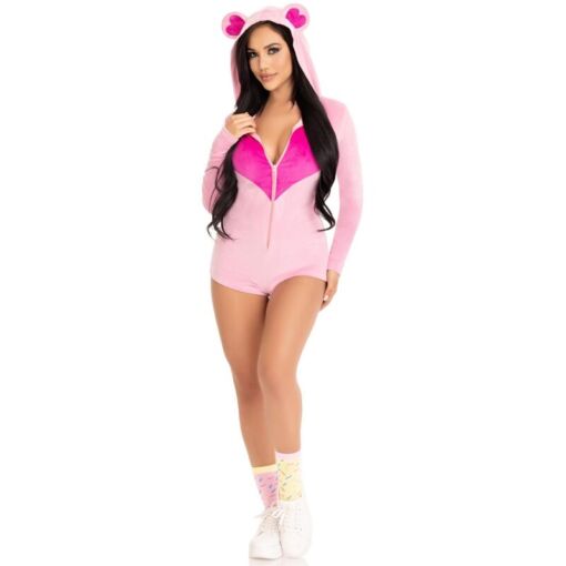 LEG AVENUE - BODY OSITO TERCIOPELO ROSA S - Imagen 6