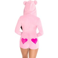 LEG AVENUE - BODY OSITO TERCIOPELO ROSA M - piKanteo | Despierta tu lado más piKante