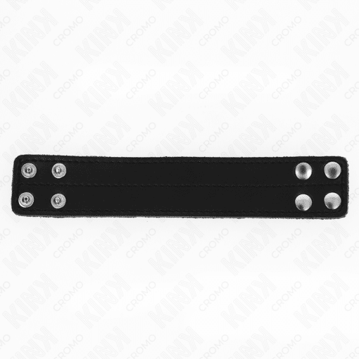 KINK - ANILLO PENE CUERO CON CIERRE A PRESIÓN 18.5 X 3.3 CM - Imagen 3