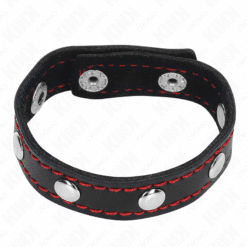 KINK - ANILLO PENE CUERO CON PÚAS 21.5 X 1.6 CM - piKanteo | Despierta tu lado más piKante