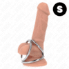KINK - ANILLO PENE TRIPLE METAL CROMADO 3.2 CM A 4.5 CM - piKanteo | Despierta tu lado más piKante