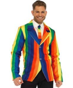LEG AVENUE - TRAJE BLAZER + CORBATA ARCOÍRIS M