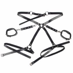 SUBBLIME - 953690 ESPOSAS CON CINTURÓN BONDAGE NEGRO TALLA ÚNICA - piKanteo | Despierta tu lado más piKante