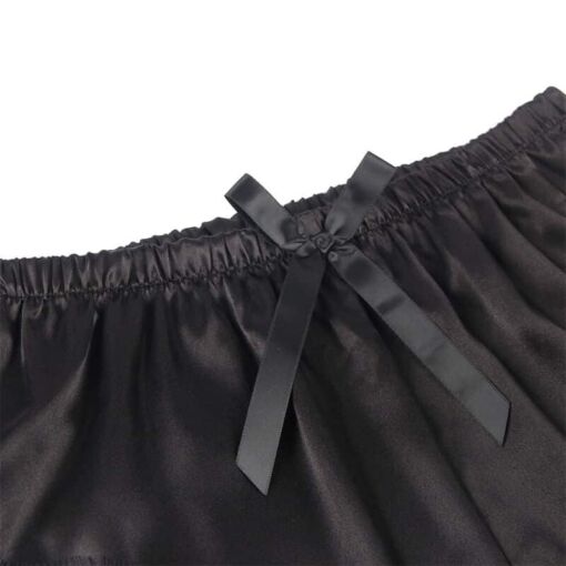 SUBBLIME - 953942 PIJAMA SEXY SATEN Y  ENCAJE NEGRO L/XL - Imagen 6
