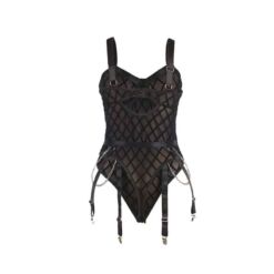 SUBBLIME - 954260 BODY CON CADENAS + LIGUEROS NEGRO S/M - piKanteo | Despierta tu lado más piKante
