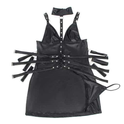 SUBBLIME - 954413 BODY BONDAGE DE CUERO NEGRO L/XL - Imagen 5