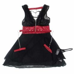 SUBBLIME - 954437 VESTIDO BONDAGE DE ENCAJE NEGRO L/XL - piKanteo | Despierta tu lado más piKante
