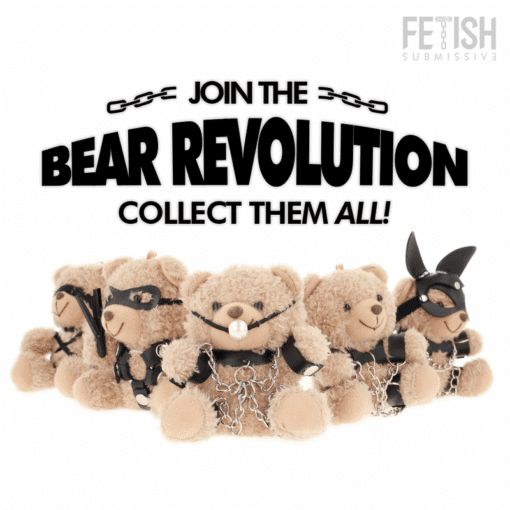 FETISH SUBMISSIVE - FOZZIE OSITO PELUCHE BDSM MODELO 3 - Imagen 7