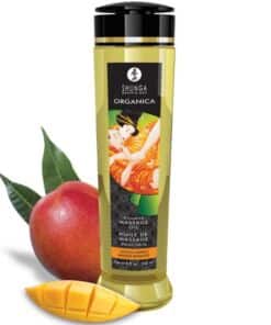 SHUNGA - ACEITE DE MASAJE ORGÁNICO MANGO 240 ML