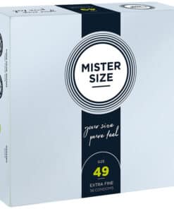 MISTER SIZE - PRESERVATIVOS TALLA S 49 MM (36 UNIDADES)