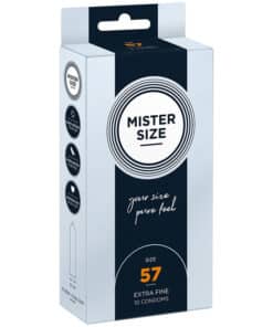 MISTER SIZE - PRESERVATIVOS TALLA L 57 MM (10 UNIDADES)