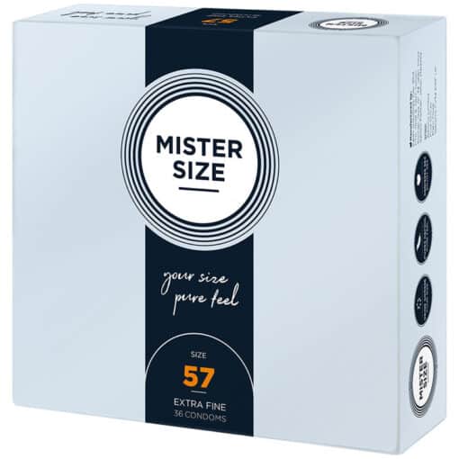 MISTER SIZE - PRESERVATIVOS TALLA L 57 MM (36 UNIDADES) - Imagen 2
