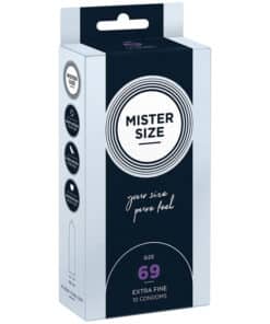 MISTER SIZE - PRESERVATIVOS TALLA XXXL 69 MM (10 UNIDADES)