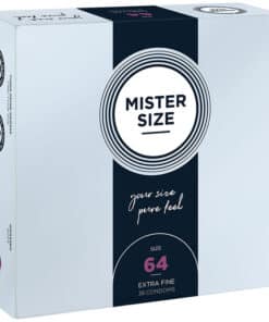 MISTER SIZE - PRESERVATIVOS TALLA XXL 64 MM (36 UNIDADES)