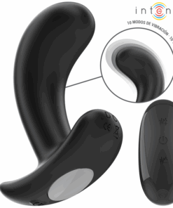 INTENSE - CHANDLER PLUG ANAL 10 VIBRACIONES NEGRO CONTROL REMOTO