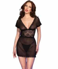 CHILIROSE - CR 4830 BABYDOLL NEGRO XL