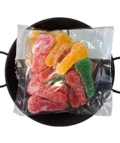 DIABLO PICANTE - CARAMELOS CON AZÚCAR MASTICABLES FORMA PENE DIFERENTES SABORES