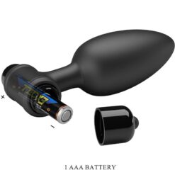 PRETTY LOVE - VIBRA BUTT PLUG 2 PLUG ANAL 10 VIBRACIONES NEGRO - piKanteo | Despierta tu lado más piKante