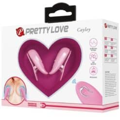 PRETTY LOVE - CAILEY PINZAS PARA PEZONES 10 VIBRACIONES CONTROL REMOTO ROSA - piKanteo | Despierta tu lado más piKante