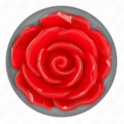 KINK - PLUG ANAL ROSA ROJA TALLA S - piKanteo | Despierta tu lado más piKante