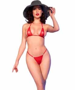 CHILIROSE - CR 4840 MICRO BIKINI ROJO S/M