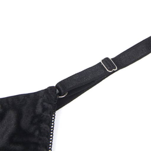 SUBBLIME - 955199 SET SUJETADOR CON LAZO NEGRO AJUSTABLE S/M - Imagen 9