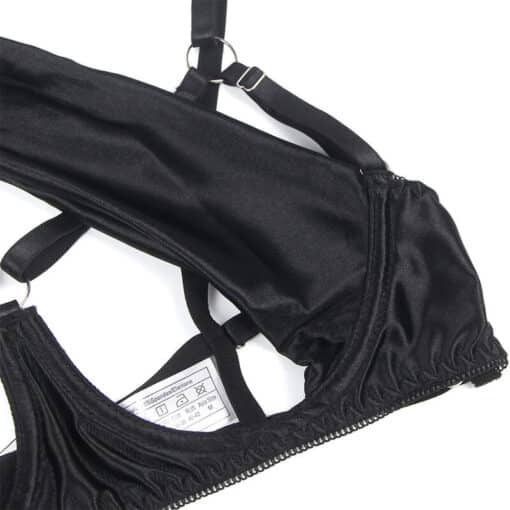SUBBLIME - 955199 SET SUJETADOR CON LAZO NEGRO AJUSTABLE S/M - Imagen 12