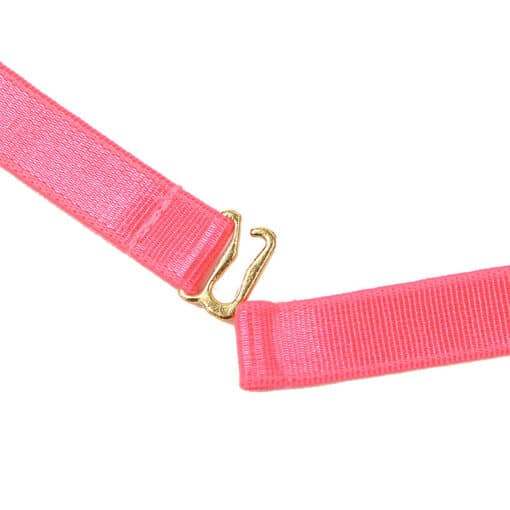 SUBBLIME - 955304 SET SUJETADOR CON COLLAR Y DETALLES PARA PIERNAS ROSA FLUORESCENTE L/XL - Imagen 10