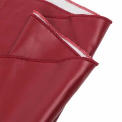 SUBBLIME - 955397 VESTIDO CON TIRANTES DE CUERO BURDEOS S/M - piKanteo | Despierta tu lado más piKante