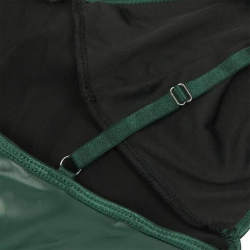 SUBBLIME - 955441 VESTIDO CON TIRANTES DE CUERO VERDE L/XL - Imagen 8