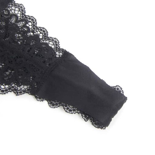 SUBBLIME - 955465 BODY CON CREMALLERA DE CUERO NEGRO L/XL - Imagen 9