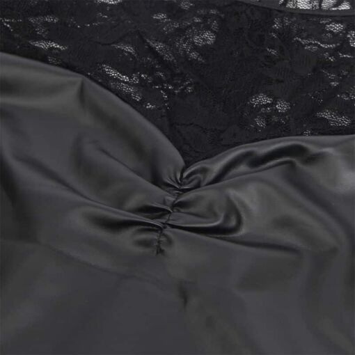 SUBBLIME - 955595 VESTIDO DE MANGA LARGA CON ENCAJE NEGRO S/M - Imagen 7
