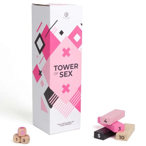SECRETPLAY - JUEGO DE MADERA TOWER OF SEX - Imagen 4