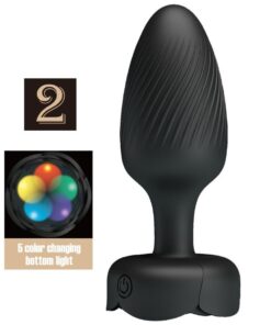 PRETTY LOVE - VARIAN PLUG ANAL CON LUZ LED 10.8 CM