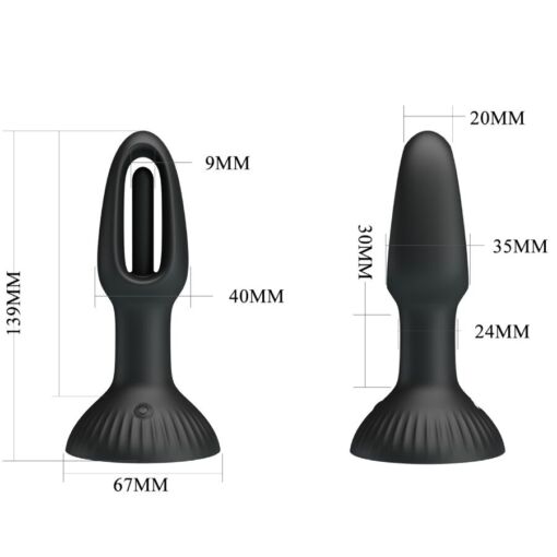 PRETTY LOVE - HUBERT PLUG ANAL CON 7 MODOS DE VIBRACIÓN - Imagen 6