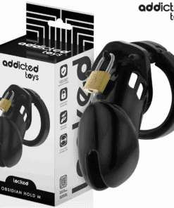 ADDICTED TOYS LOCKED - OBSIDIAN HOLD JAULA PARA PENE TALLA M