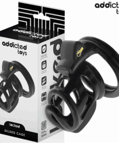 ADDICTED TOYS LOCKED - GILDEN CAGE JAULA PARA PENE DE SILICONA 8,5 CM