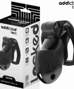 ADDICTED TOYS LOCKED - MINDNIGHT CELL JAULA PARA PENE 4.2 CM TALLA M