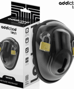 ADDICTED TOYS LOCKED - KEYLESS RESTRAINT JAULA PARA PENE 11,5 CM
