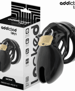 ADDICTED TOYS LOCKED - OBSIDIAN HOLD JAULA PARA PENE TALLA S